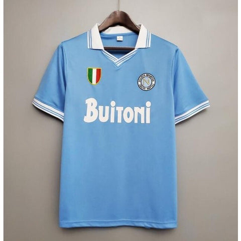 Napoli Home 1986-87 Football Shirt Soccer Jersey Retro Vintage