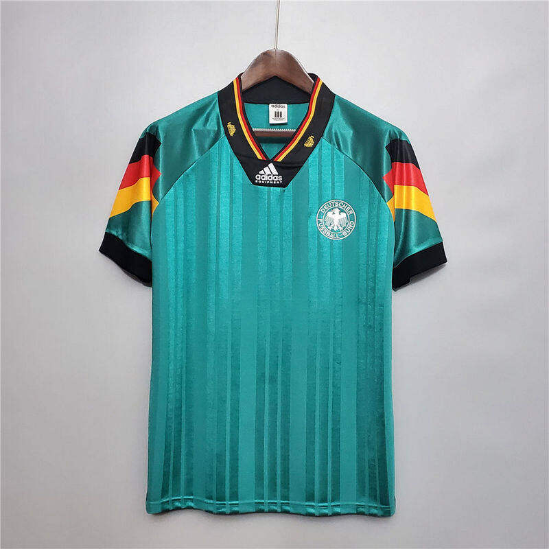 Germany 1992 Euros Retro Away Jersey Men Adult –